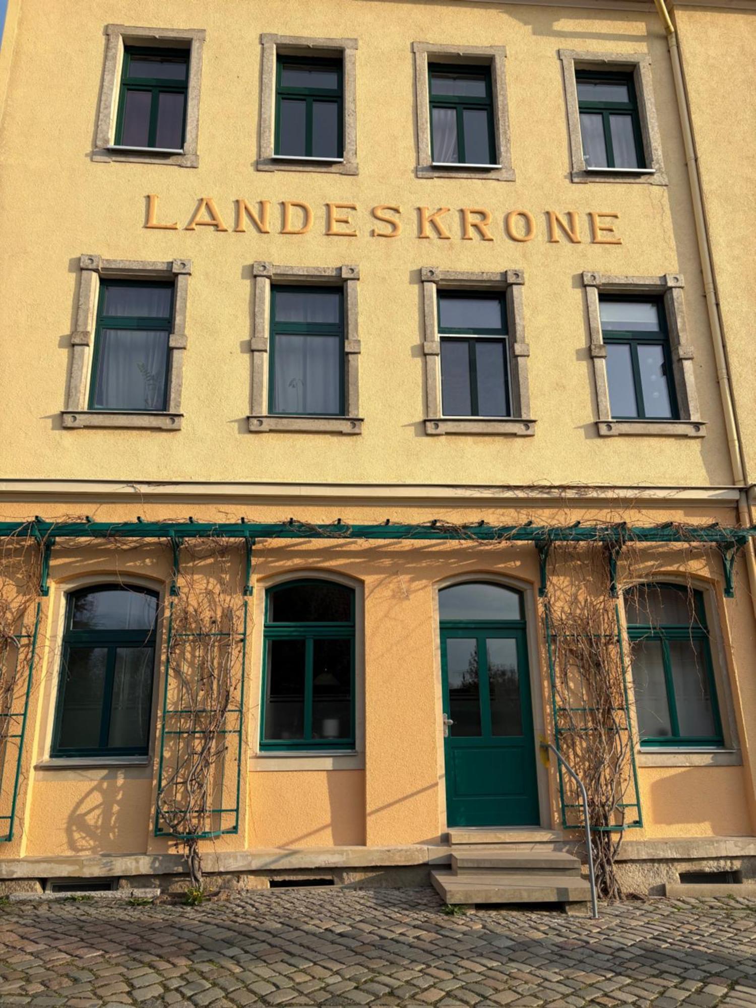 Fewo 1 Landeskrone Dresde Extérieur photo